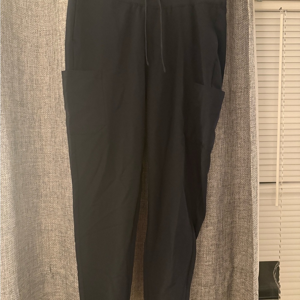 Navy Blue scrub Joggers with Relaxed Fit and Soft Fabric